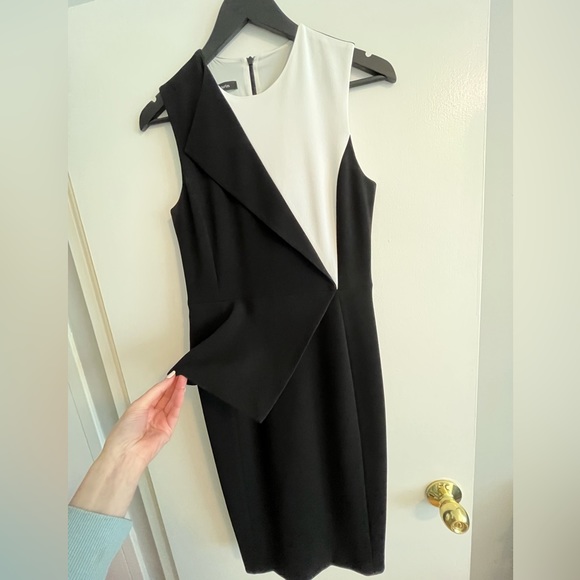 Judith & Charles black and white dress size 4 - Picture 7 of 8